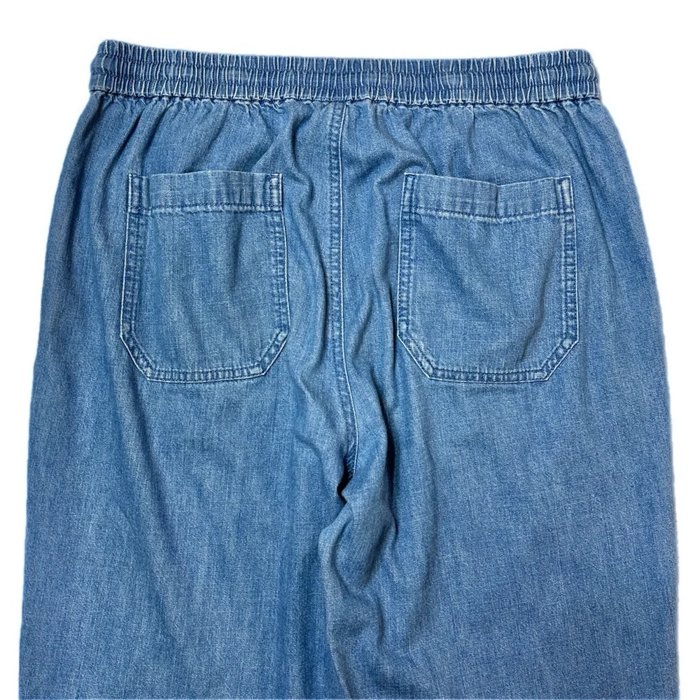 J. Crew Seaside Denim Pants in Chambray Size S